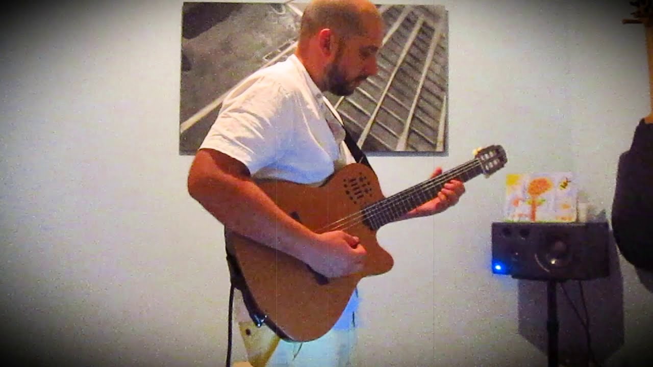 Pachelbel Canon | Godin acs-sa latin guitar loop cover