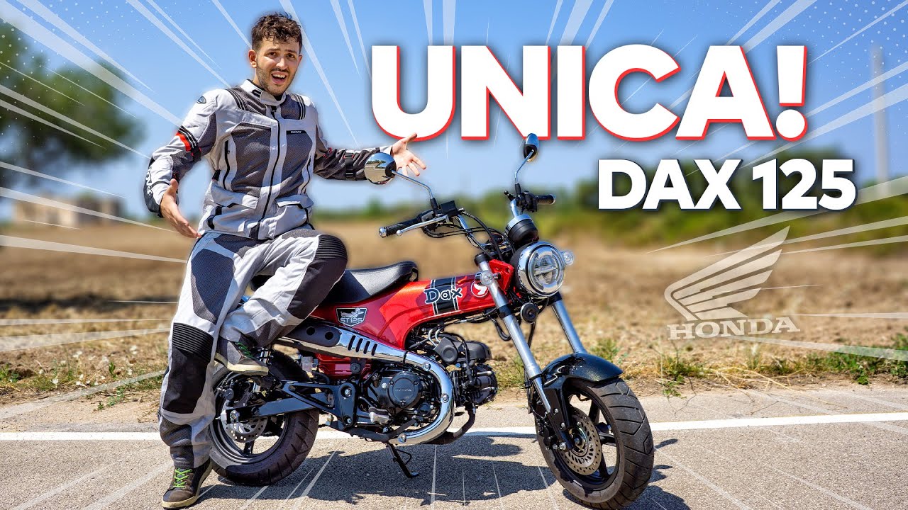 Honda Dax 125 (2024): la MOTO più PICCOLA al MONDO? - Test Ride & Sound