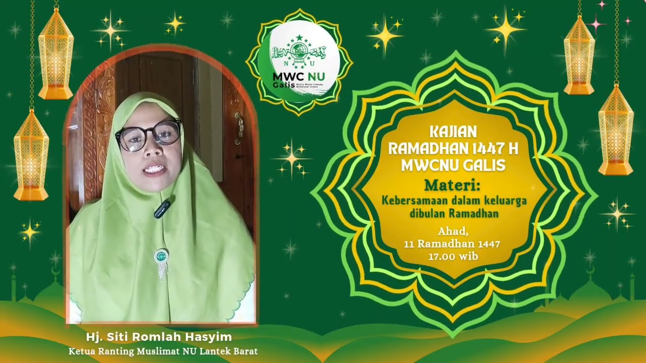 KEBERSAMAAN DALAM KELUARGA DIBULAN RAMADHAN 