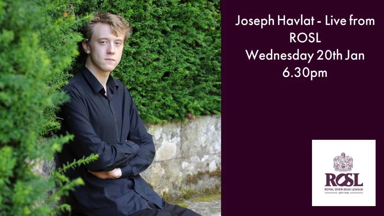 Joseph Havlat - live from ROSL