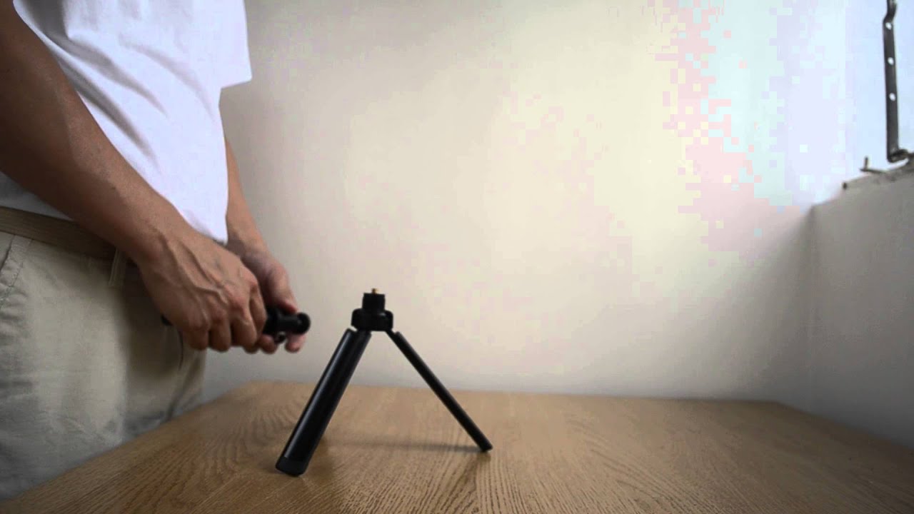 Heavy Duty Foldable Camera Tripod / Table Monopod (Tablepod) & Ball Head for DSLR / Camera / DV / DC