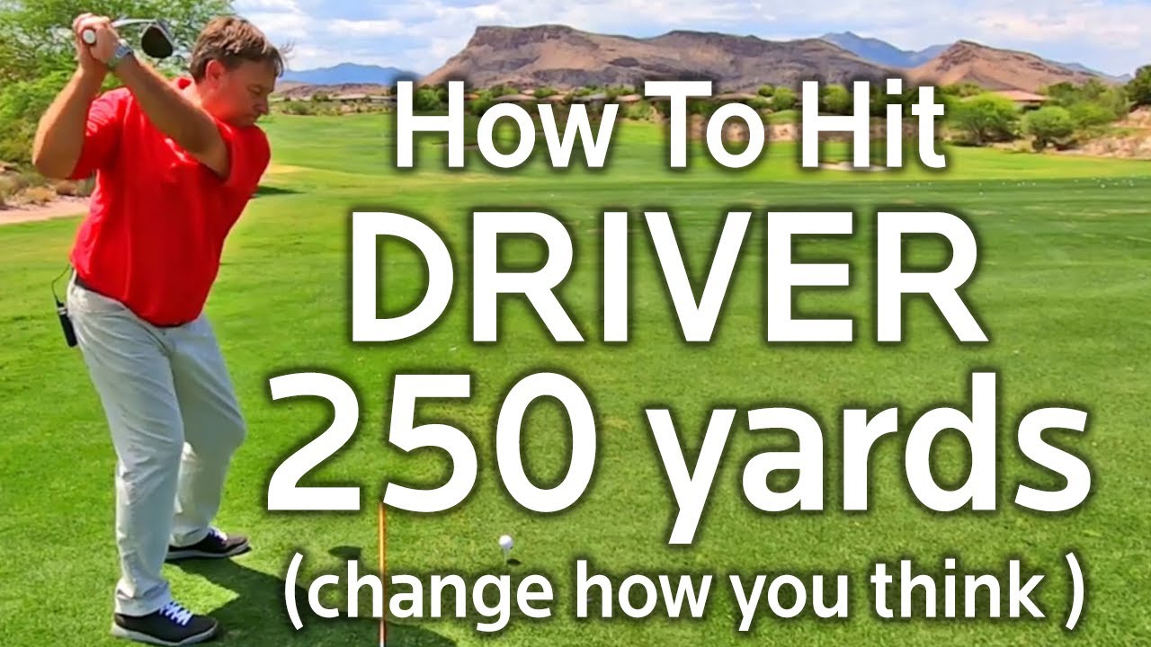 HOW TO HIT DRIVER LONGER  - (250 YARDS or More)