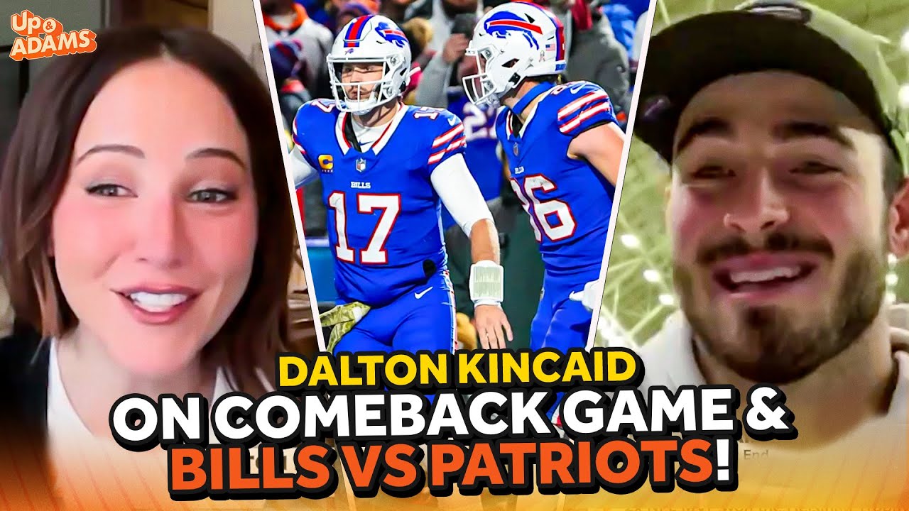 Dalton Kincaid on COMEBACK Game vs Bengals, Triple Spike Celebration, Josh Allen & Bills vs Patriots
