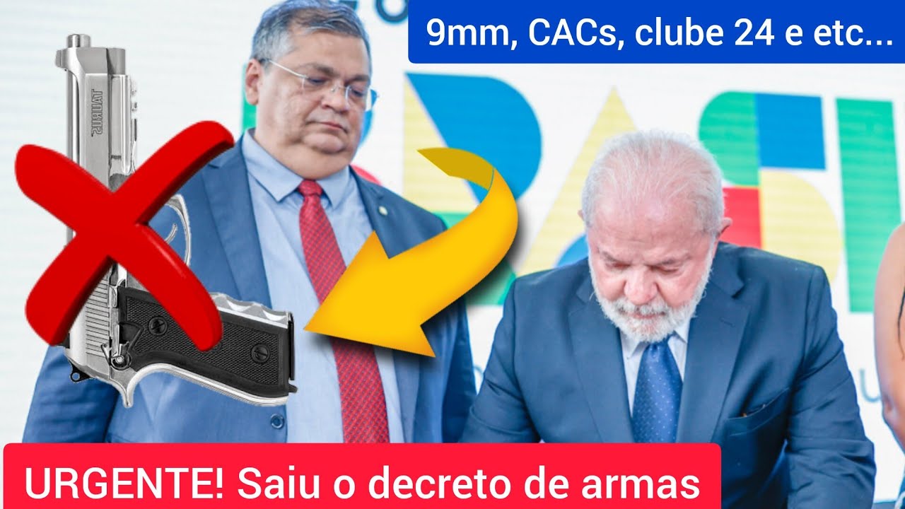 URGENTE SAIU O DECRETO DE ARMAS! 9mm, redução de armas, porte do CAC.