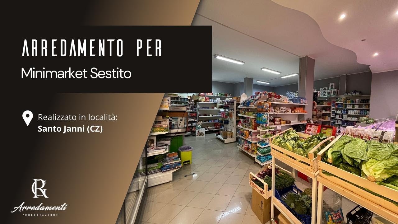 Arredamento Minimarket - GR Arredamenti - Catanzaro (CZ)