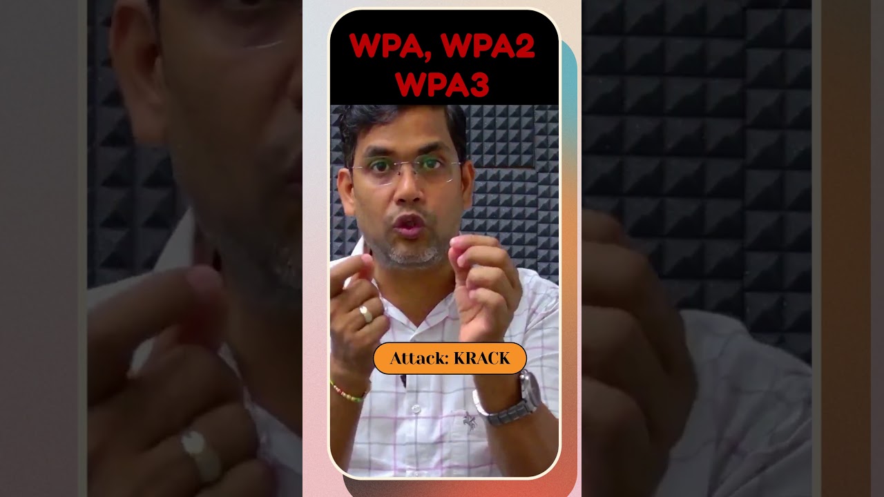 Wi-Fi Security Explained in 60 Seconds 🔐 | WPA, WPA2 & WPA3 for CCNA & CCNP