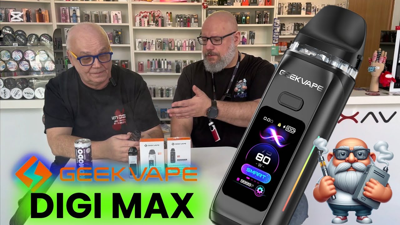 Geek Vape Digi MAX - E-papierosy, KURA z Papa BUCH - www.vape.pl