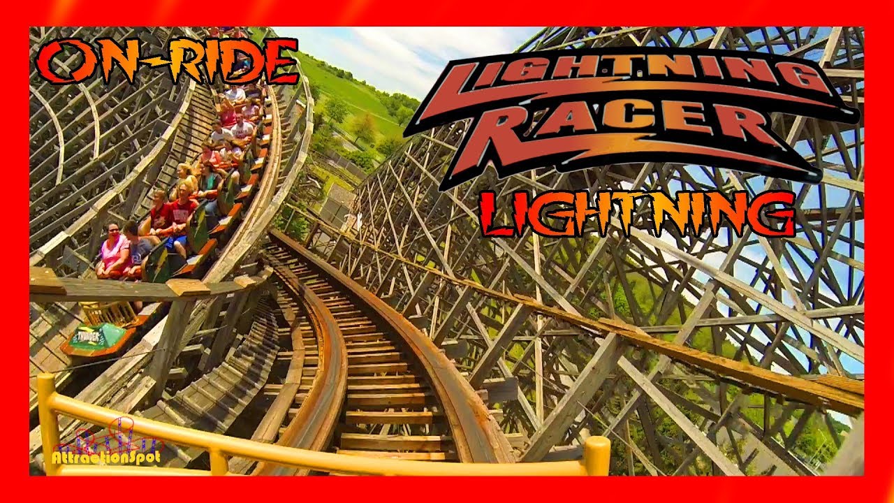 Lightining Racer Lightning On-ride Front Seat 60 FPS (HD POV) Hersheypark