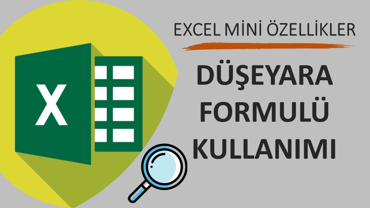 Excelde DüşeyAra Formülü Nasıl Kullanılır | Excel Mini Özellikler