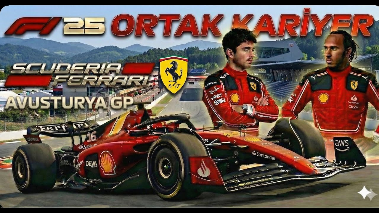 F1 25 Ferrari Eşli Takım Kariyeri Avusturya Yarışı