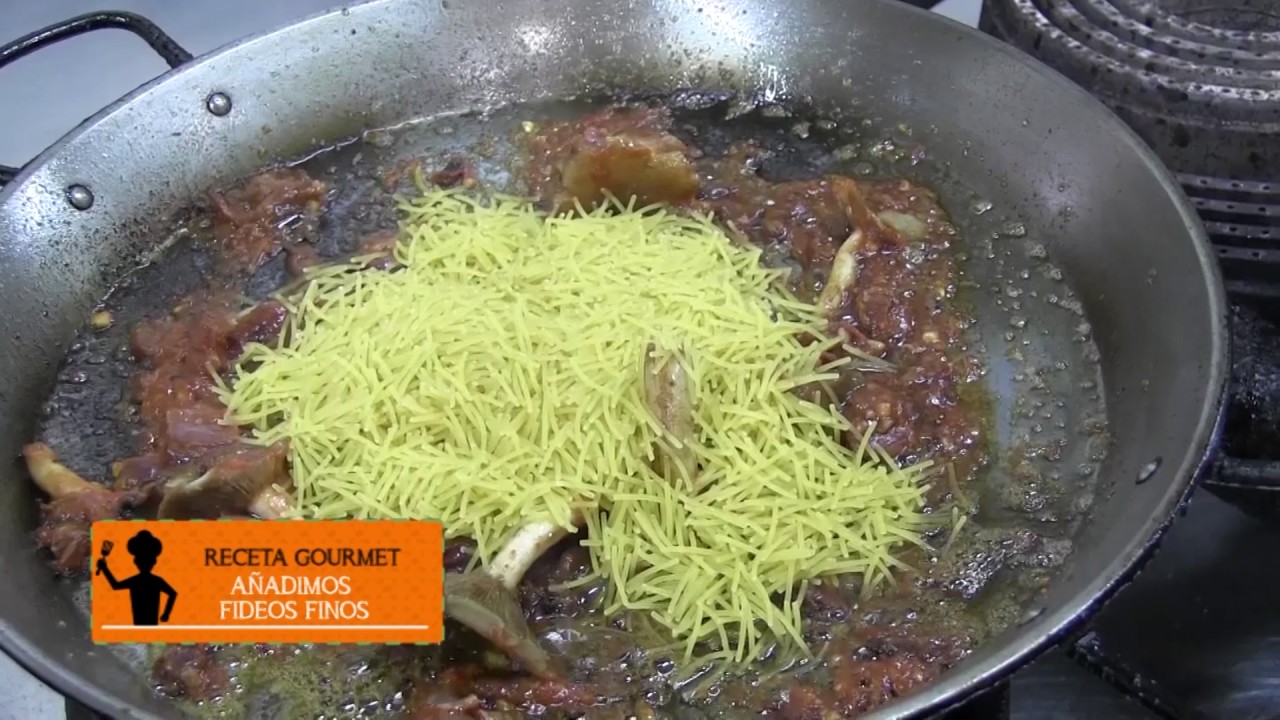 Receta Gourmet - Fideua