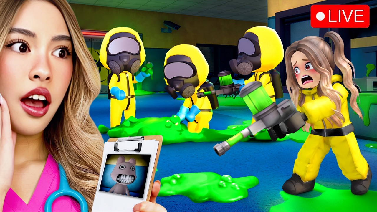 THE HAZMAT TEAM ARRIVES IN ANIMAL HOSPITAL... (COME JOIN!)