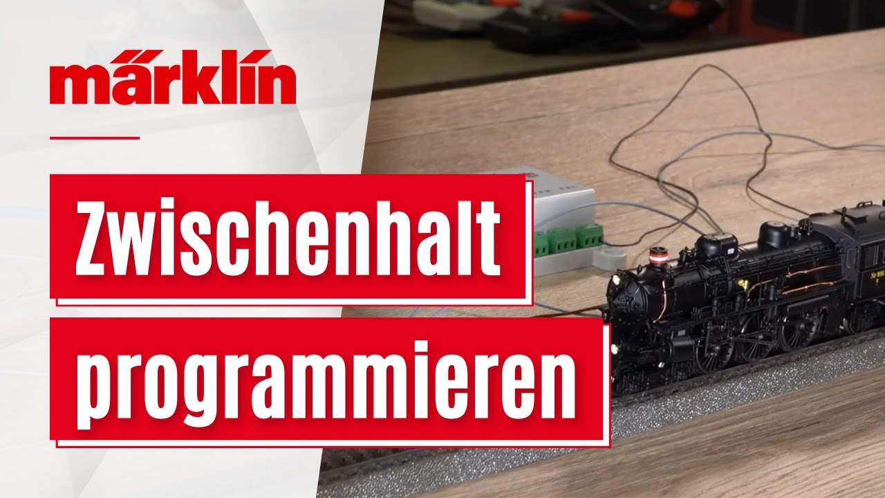 Zwischenhalt in einem Pendelzugbetrieb programmieren
