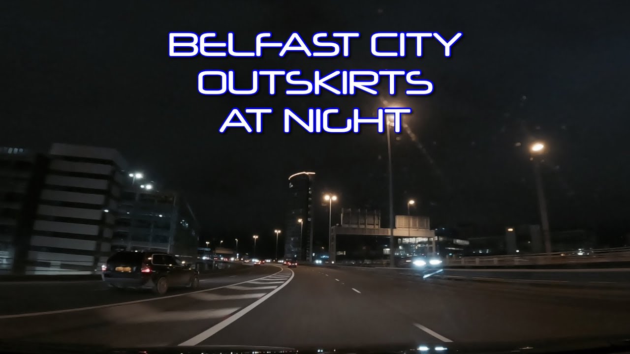 27th December 2024 GoPro Belfast City Outskirts at Night X2 Speed