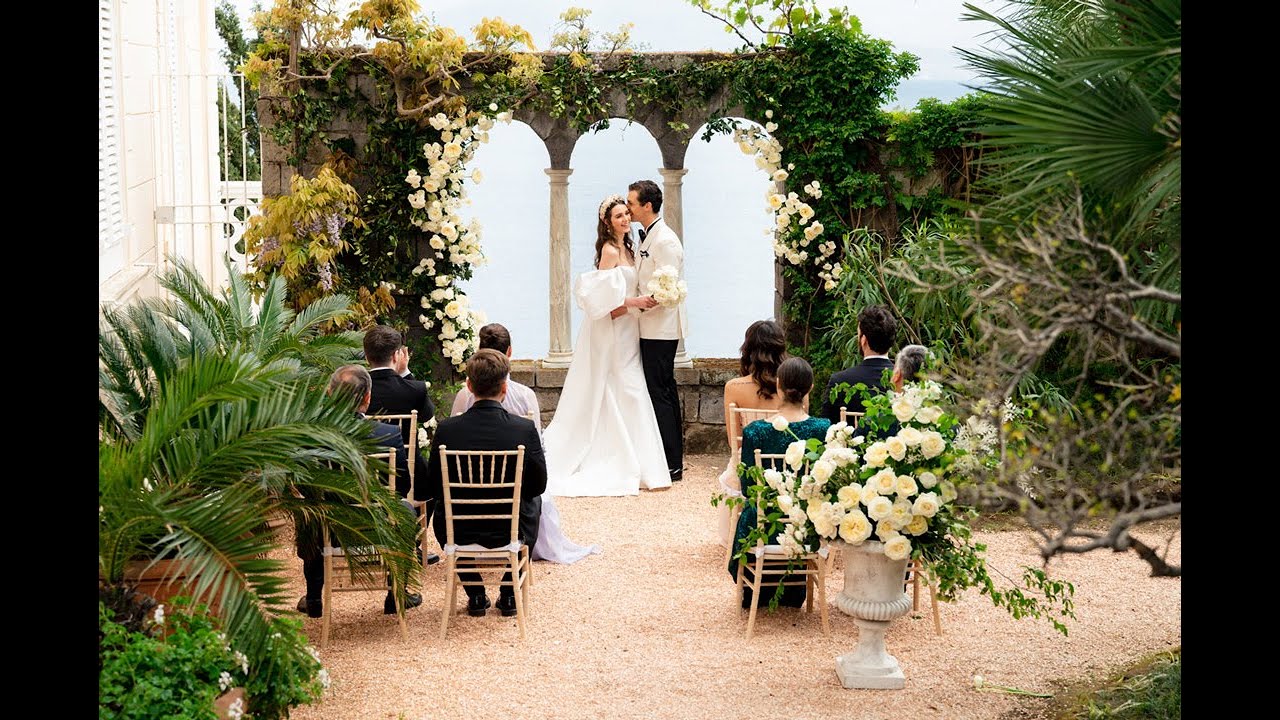 Mitheo Events - A Modern Elegant Destination Wedding at Villa Astor Amalfi Coast, Italy