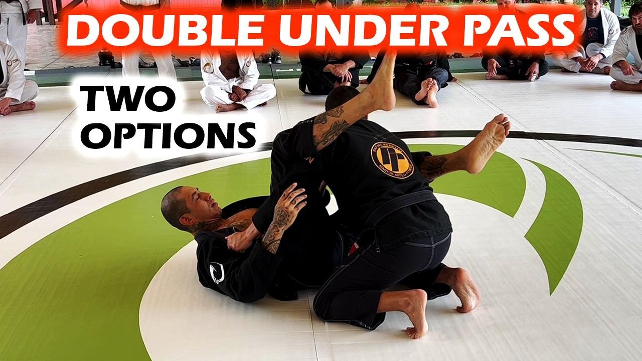 Double Under Guard Pass Options | Rafael Rebello
