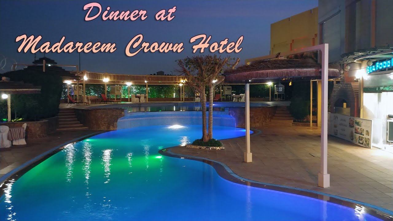 Dinner at Madareem Crown Hotel - Riyadh, Saudi Arabia