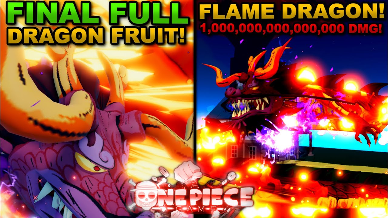 Becoming Flame Dragon Kaido (Final Full Dragon Fruit) In A One Piece Game... Heres What Happened!