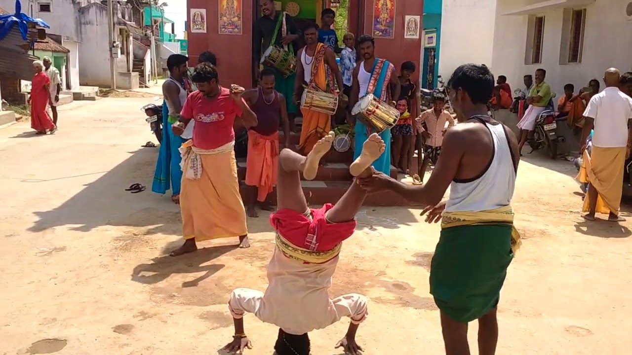 வீர பாஞ்சாலி பம்பை குழு எடப்பிறை செல்வம் 9751526025.9965135038.சுந்தர் ரெட்டிபாளயத்தில்