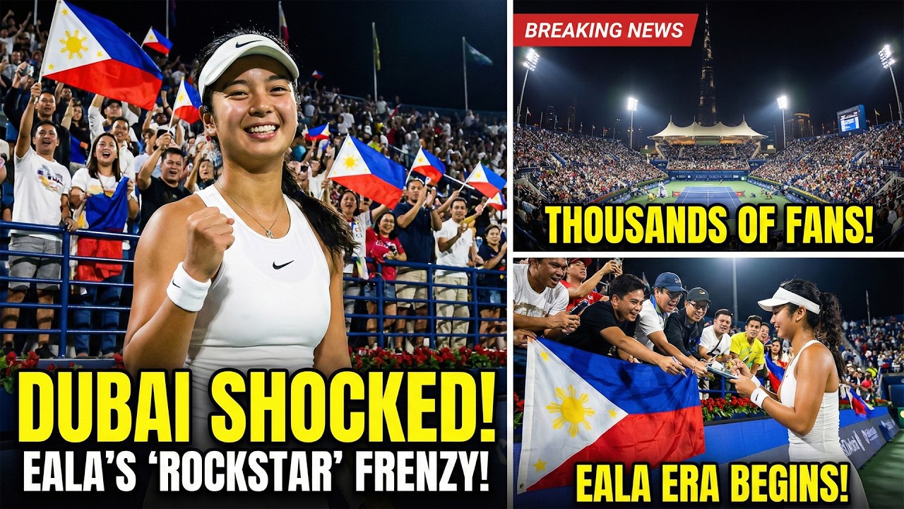 Alexandra Eala's Rockstar Debut Sparks Hysteria - Thousands Flock to Witness the EALA Era!