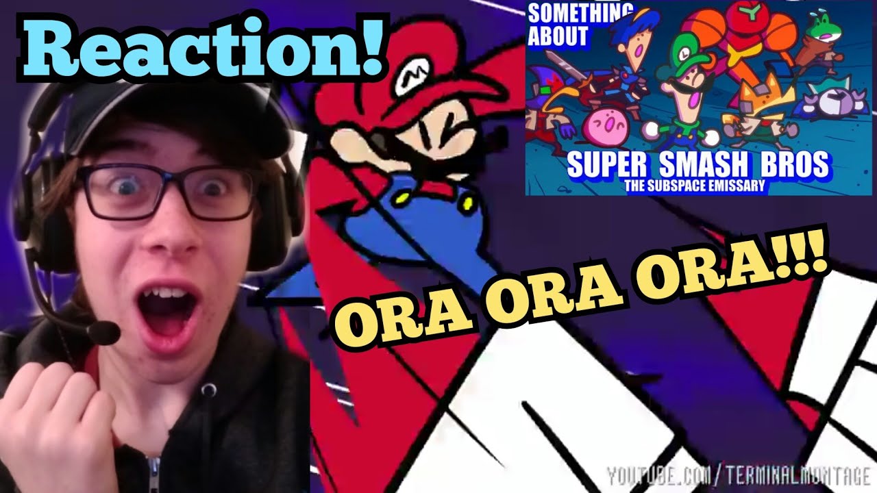 THAT WAS A JOJO REFERENCE!!! || Something About Smash Bros THE SUBSPACE EMISSARY Reaction!