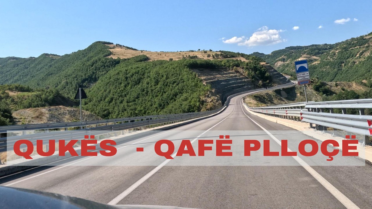 Quk&euml;s &ndash; Qaf&euml; Pllo&ccedil;&euml; Highway 🇦🇱 | Stunning Mountain Drive in Albania | GoPro 4K