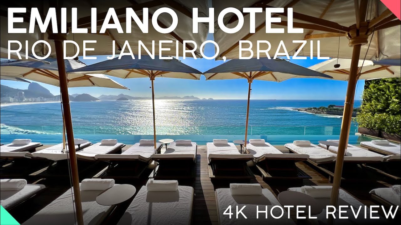 ОТЕЛЬ EMILIANO Рио-де-Жанейро, Бразилия【4K Тур и обзор】SUBLIME Urban Resort