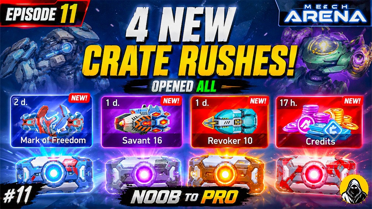 I Opened ALL 4 New Crate Rushes! 😱🔥 | BTech to PhD Ep. 11