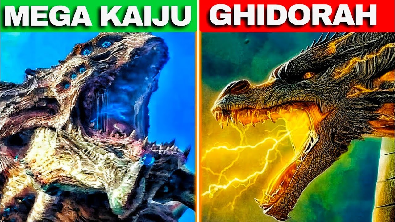 Mega kaiju VS king ghidorah 🤯| Monsterverse | Godzilla x kong