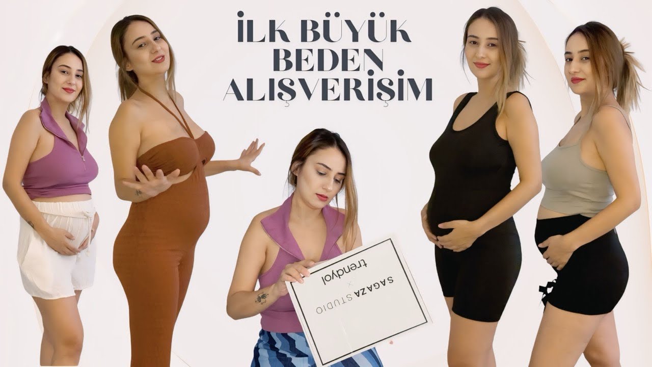İLK DEFA BÜYÜK BEDEN GİYİYORUM 🤰🏼 Denemeli Alışveriş Videosu 🛍️ Trendyolmilla