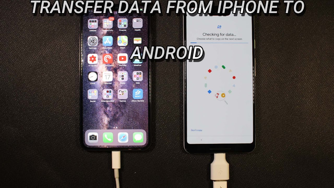 Transfering from iPhone to Android