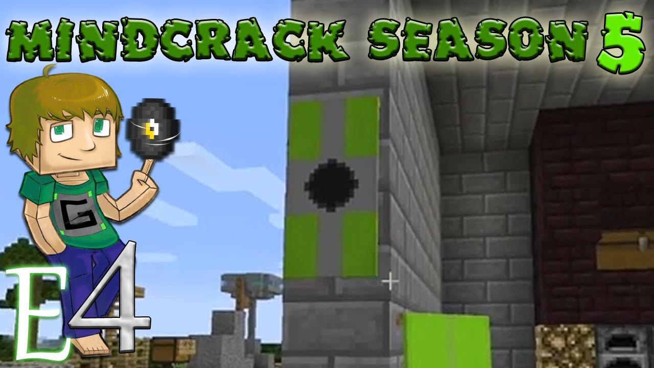 Minecraft MindCrack - S5E4 - Auto Smelter Complete and Banners