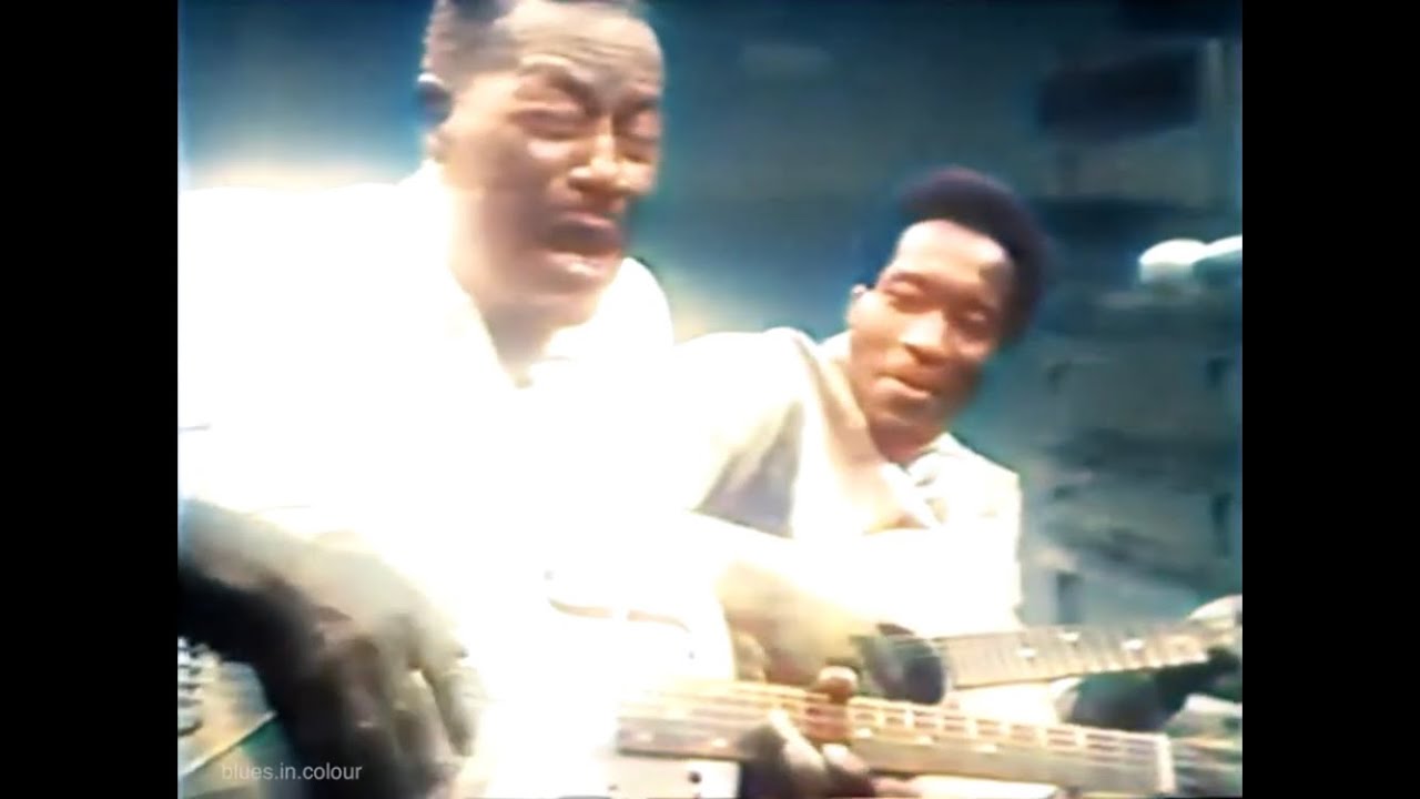 Son House & Buddy Guy - live on Camera Three [Colourised] 1968