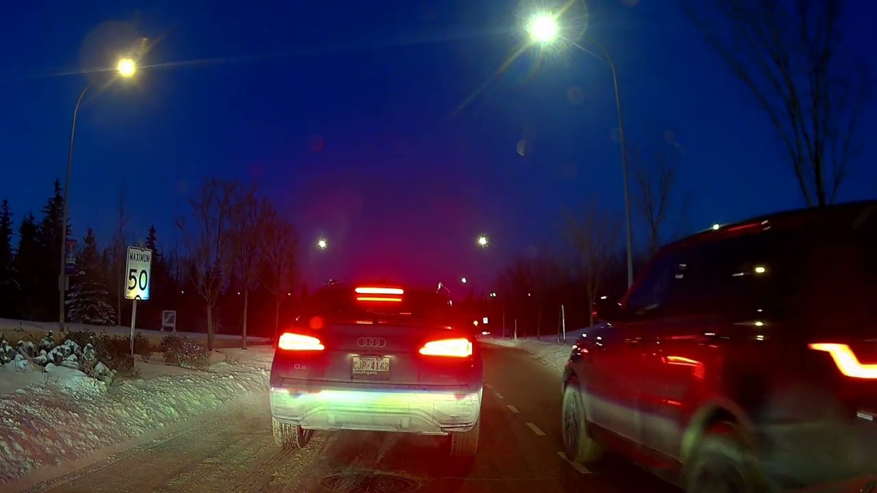 Driving on Snow Covered Streets in Canada