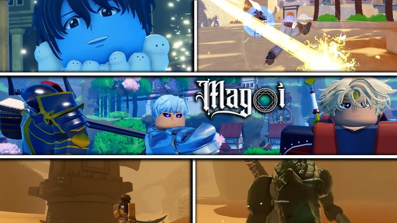 My First Day In Magoi | The First Magi Roblox Anime Game
