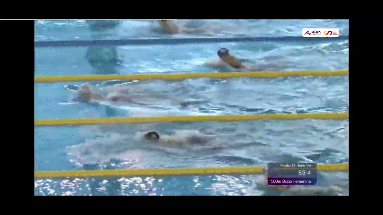 Campeonato de España por comunidades autónomas. 100 braza. Nara OROOOO