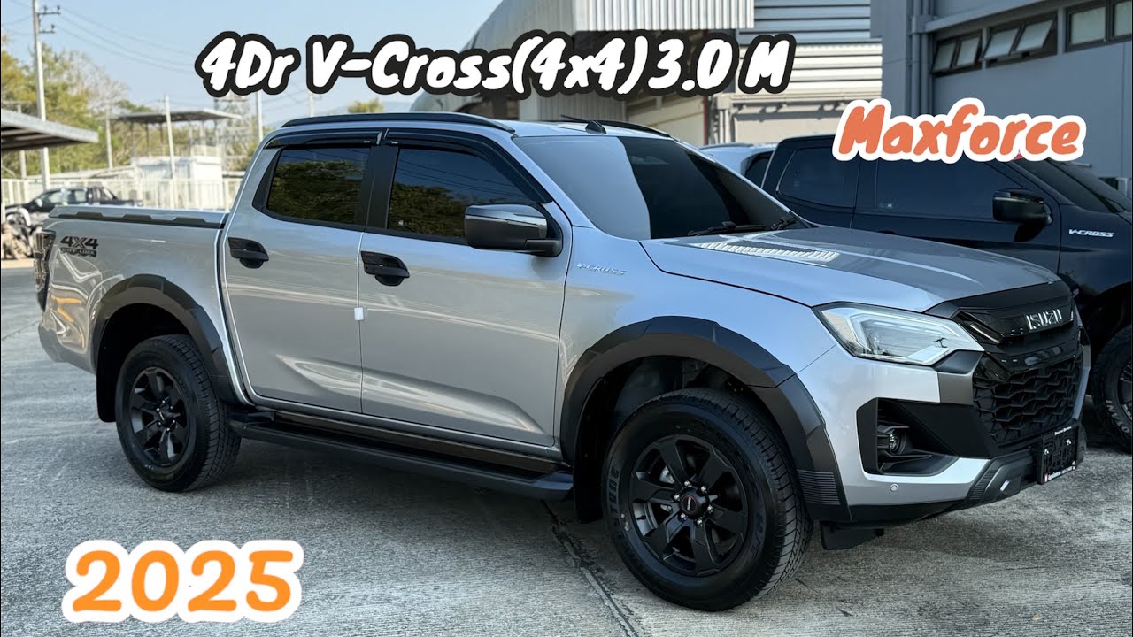 อีซูซุวีครอส2025 4ประตู V-Cross(4x4)3.0 M Maxforce ใหม่สุด!