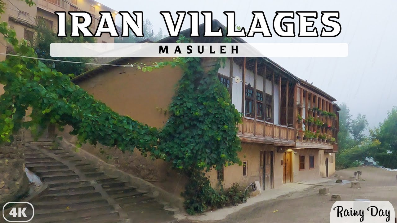IRAN VILLAGES | Masuleh, the most fascinating villages of Iran (4K)