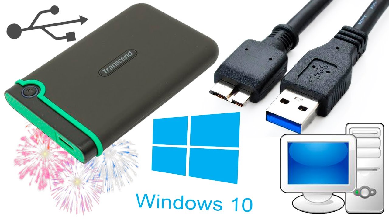 Как установить Windows 10 с внешнего USB жесткого диска