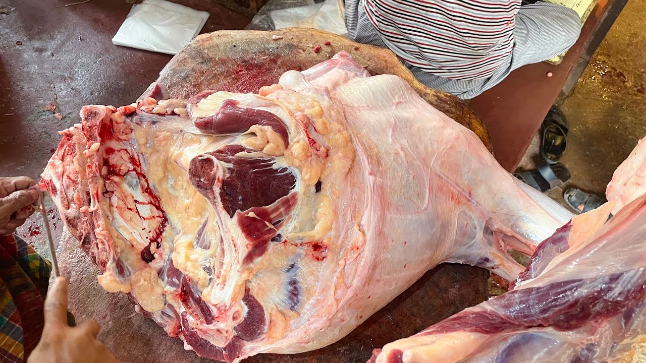 Amazing Big Cow Leg Cutting Skills in quick time Part 116 ।। Cutting Bro