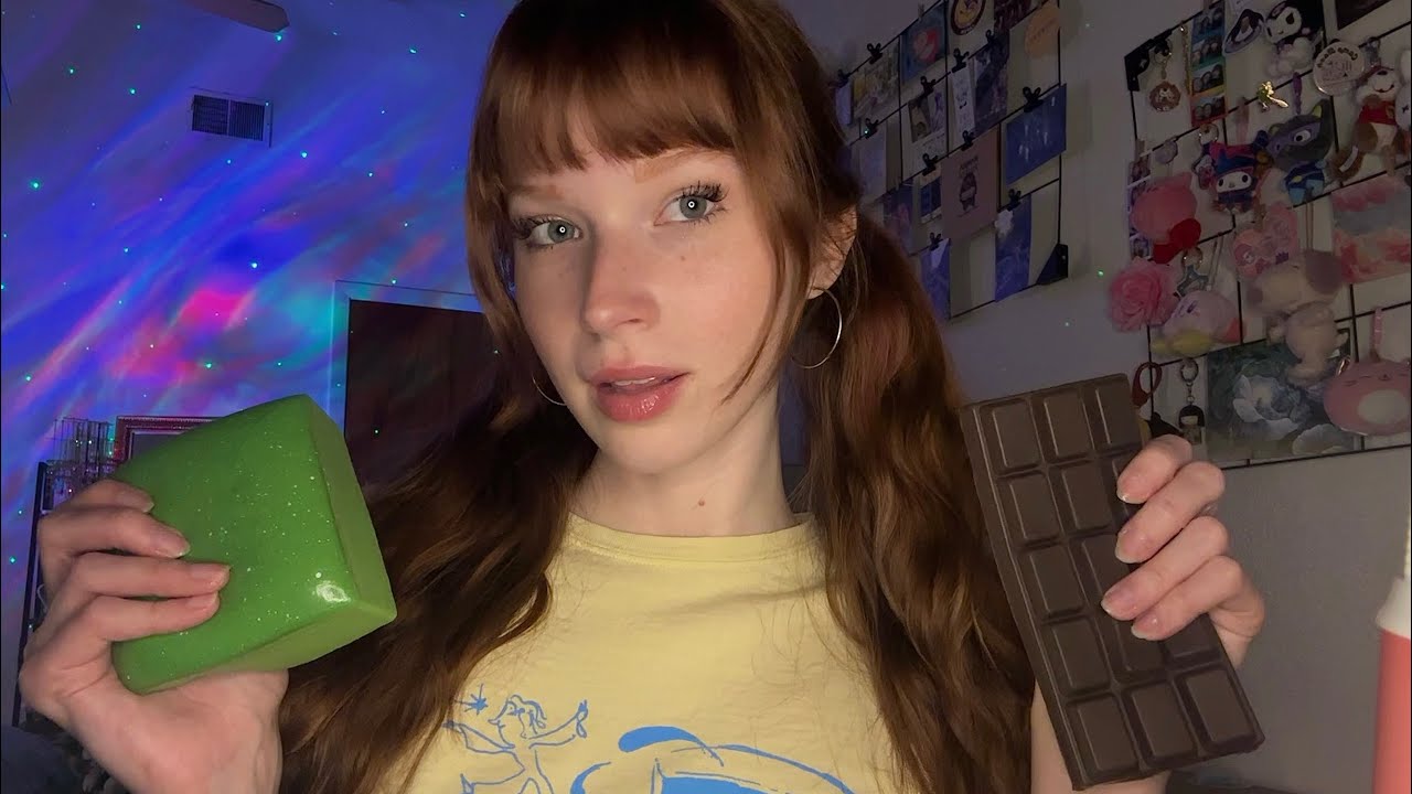 ASMR Squishies!! Fast Sticky Tapping, Squishes on Mic, Whispers