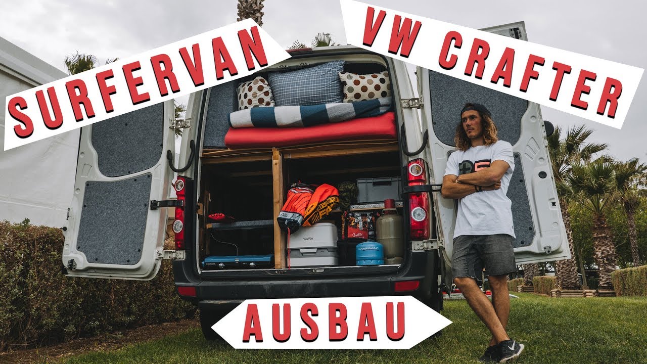 Surfervan Ausbau - Felix Volkhardt (VW Crafter)