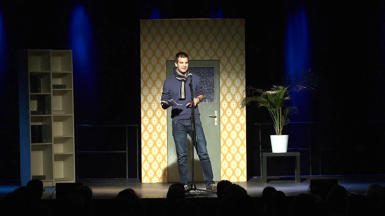 Pascal Stephan @ Roxy Ulm Poetry Slam Dezember 2014