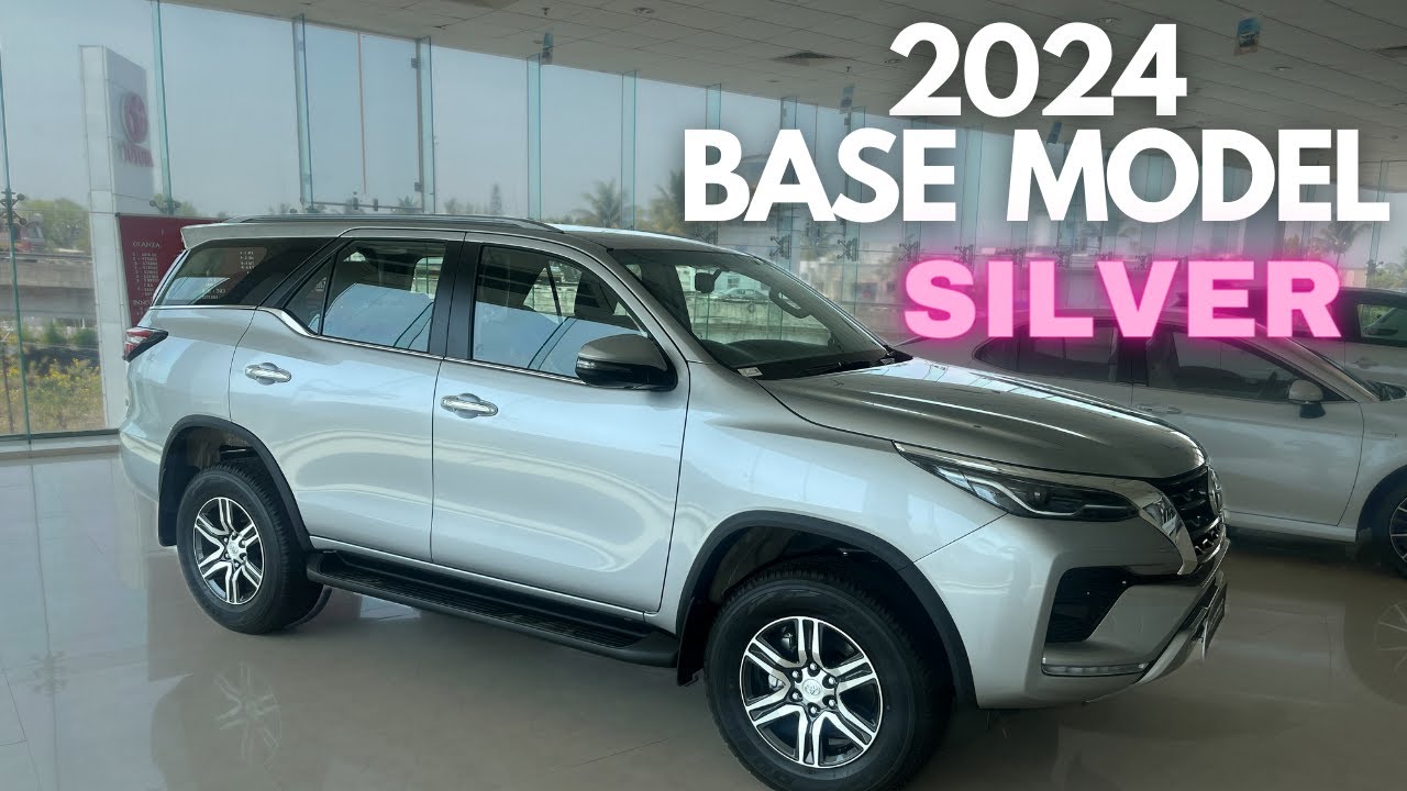 New Fortuner 2024 In Most Unique Color-  Silver | 35.93 Lakhs