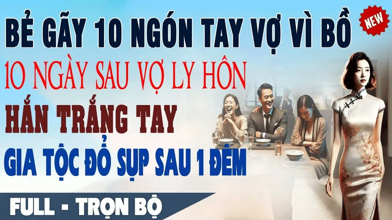 Bị ép đưa mười ngón tay cho vợ cũ tôi lặng lẽ ký đơn ly hôn không ngờ cái giá anh phải trả quá đắt