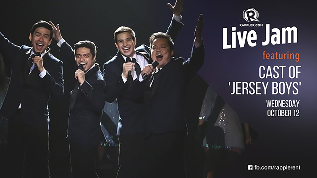 Rappler Live Jam: Cast of 'Jersey Boys'