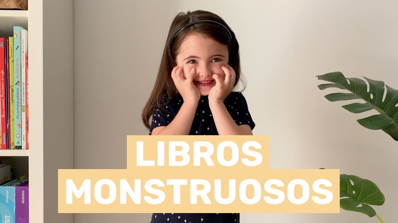 😱Los MONSTRUOS... ¡son muy divertidos!😃 | Libros infantiles y manualidad para hacer un monstruo.