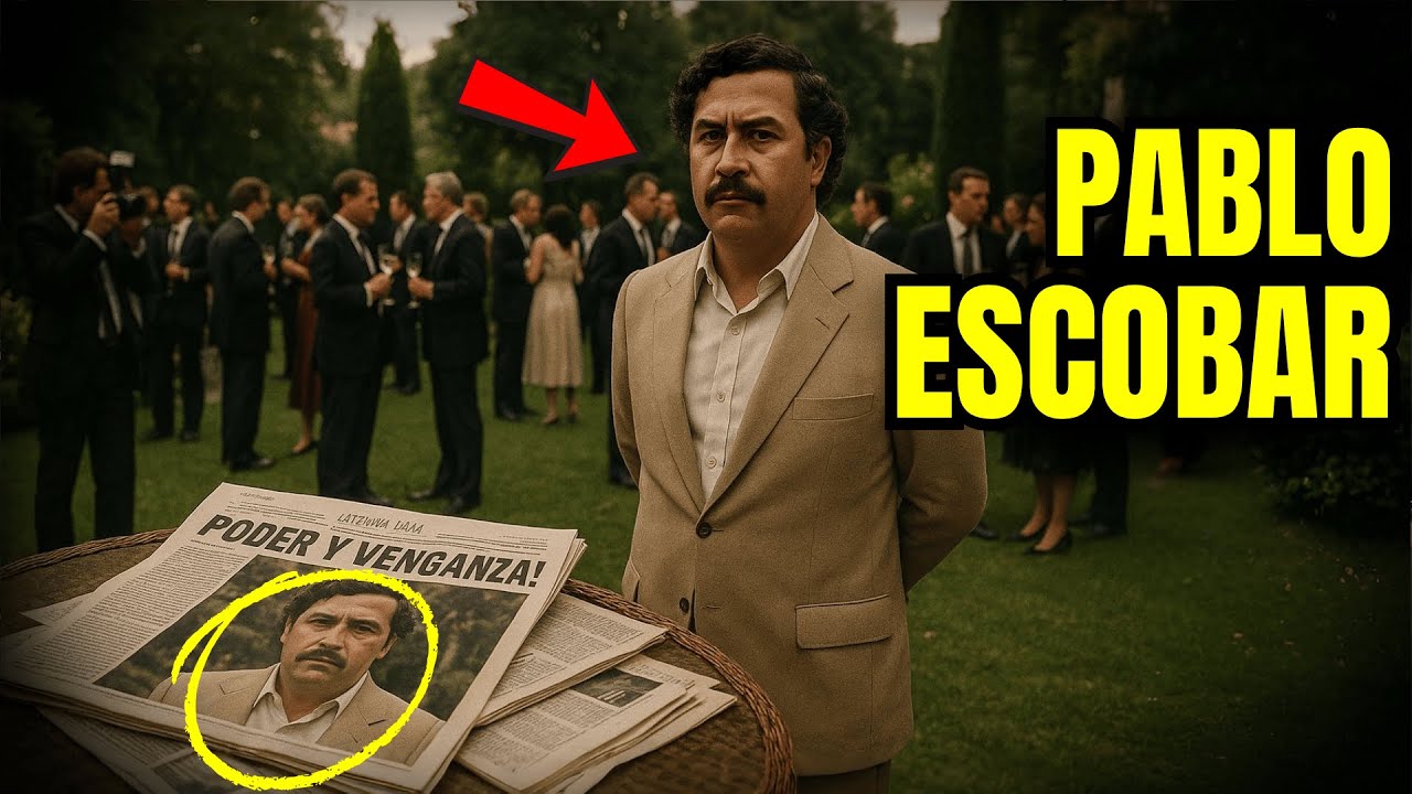 Ignoran a PABLO ESCOBAR en una FIESTA… y al día siguiente SU FOTO está en TODOS LOS DIARIOS