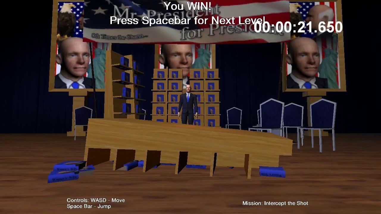 [SPEEDRUN] Mr  President! Ludum Dare entry RTA Any% by psykrapmadafaka
