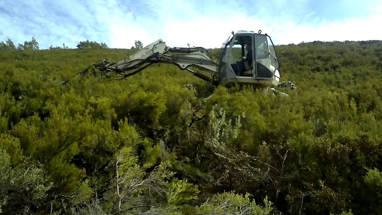 Retroaraña Trabajando